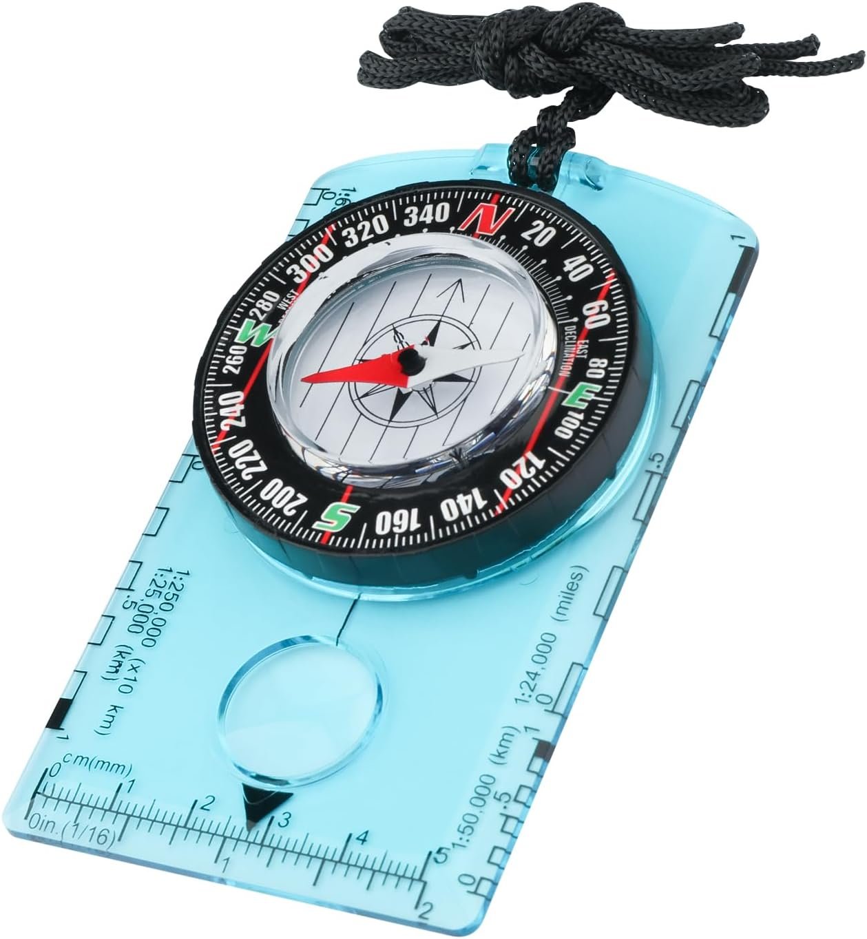 Compass Hiking Survival, Wilderness Survival Compass for Kids- Magnetic Gear Set Navigation Map- Backpacking Camping Hunting Survival