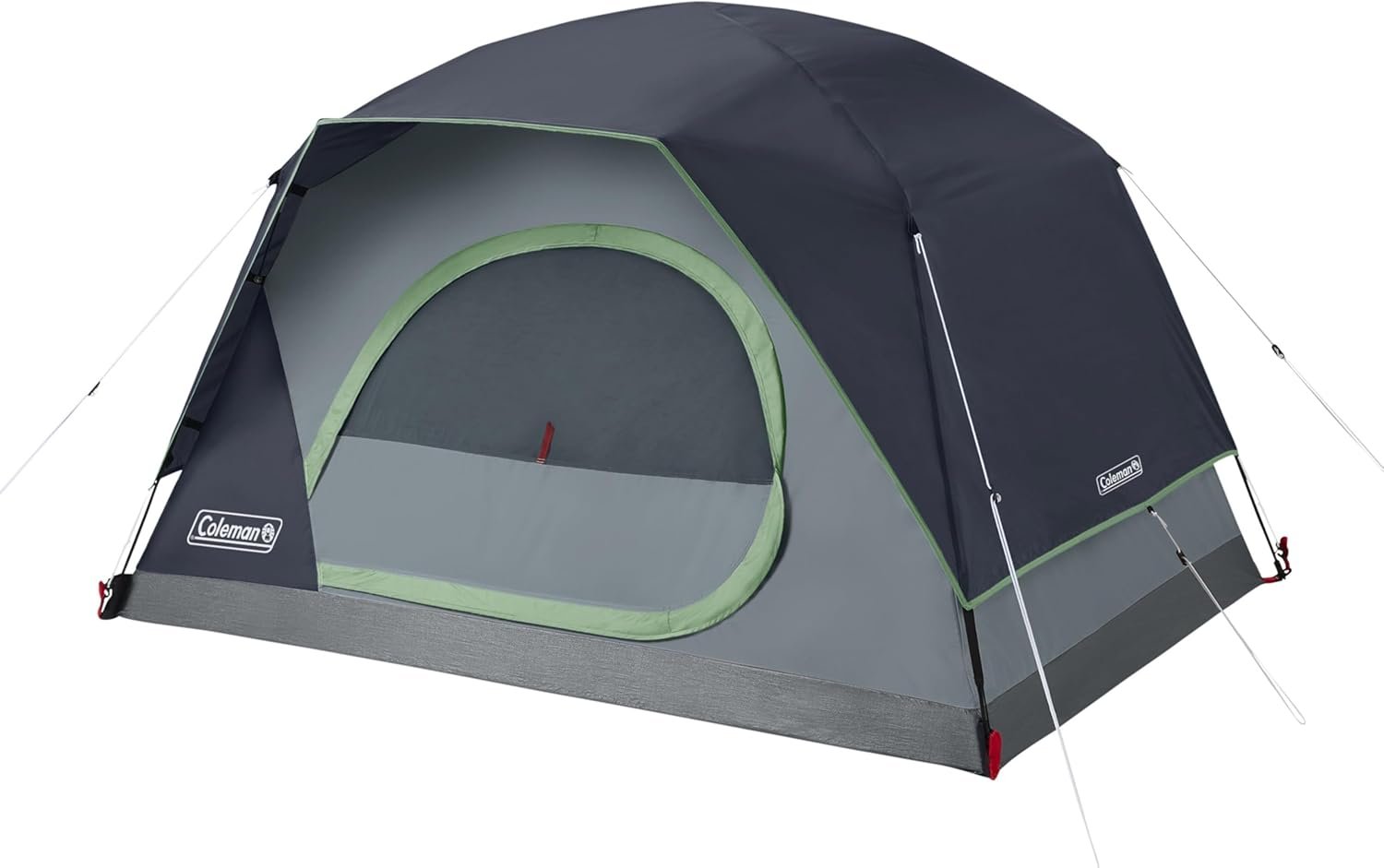 Coleman Skydome Camping Tent with 5 Minute Setup, 2/4/6/8 Person Weatherproof Tent with Rainfly & Carry Bag, 20% More Headroom Than Traditional Canopies