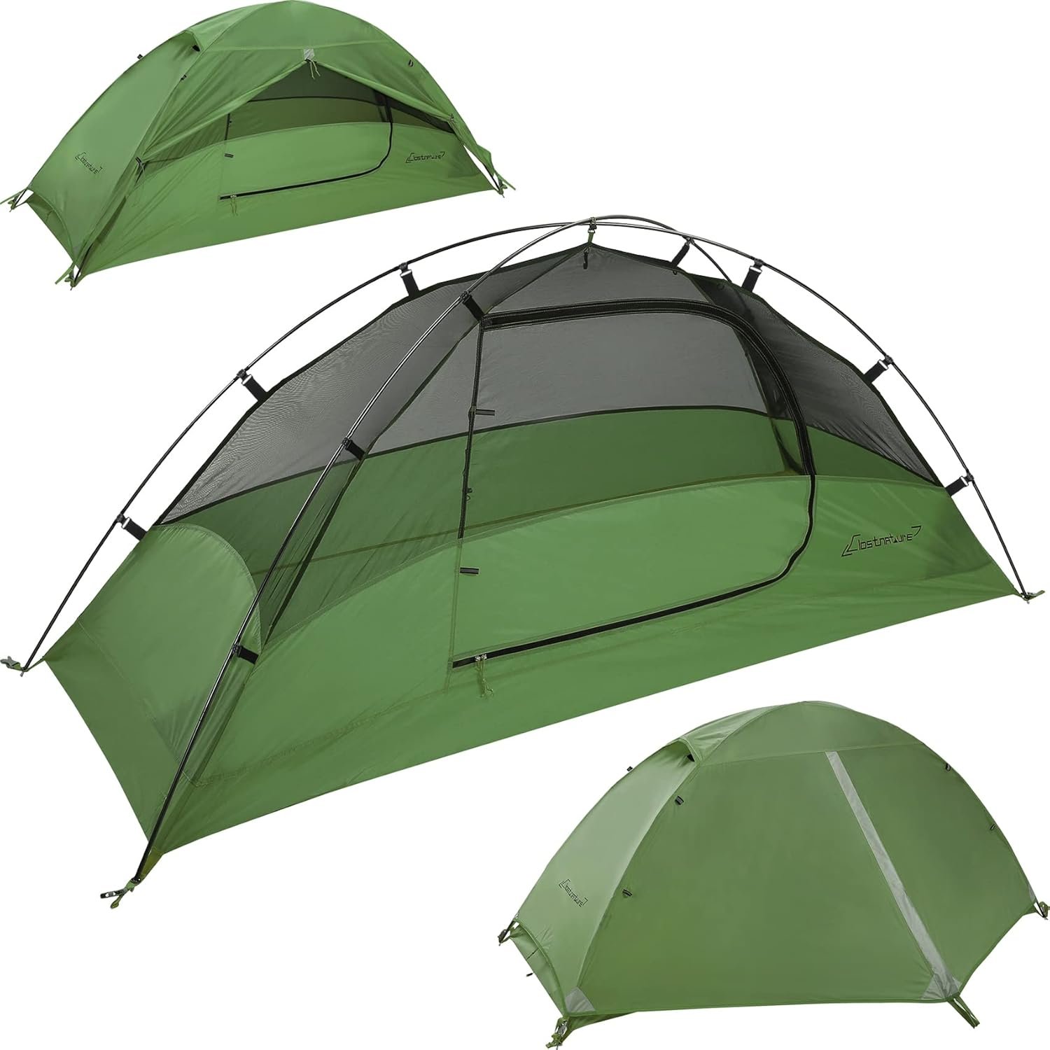 Clostnature Lightweight Tent for Backpacking – 1/2/3/4 Person Ultralight Backpacking Tent, Waterproof Easy Setup Camping Tent, Hiking Tent for Outdoor, Hiking and Mountaineering