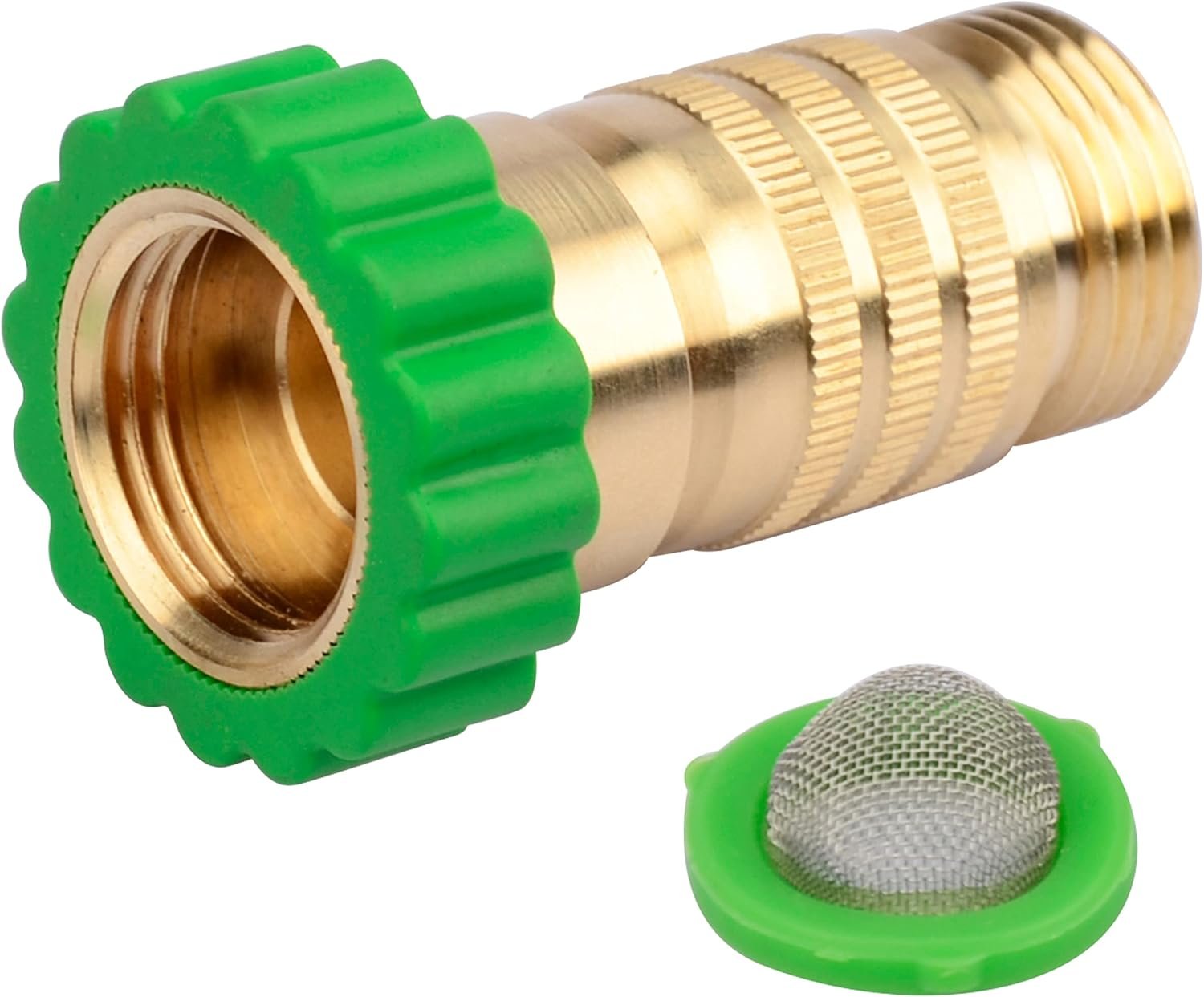 RVMATE Inline Water Pressure Reducer, Lead-Free Brass Regulator, for RV Plumbing System, 40-50PSI