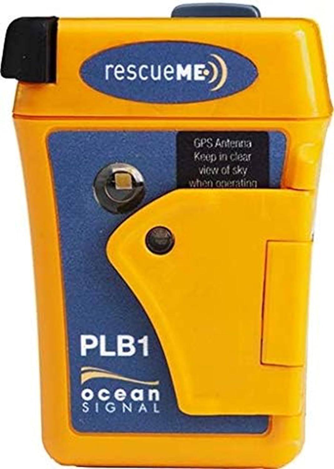 Ocean Signal rescueME PLB1 Personal Locator Beacon-Compact Emergency Distress Beacon with 7-Year Battery Life, 24+Hours of Operation & Lifejacket Attachment – Waterproof up to 49 feet