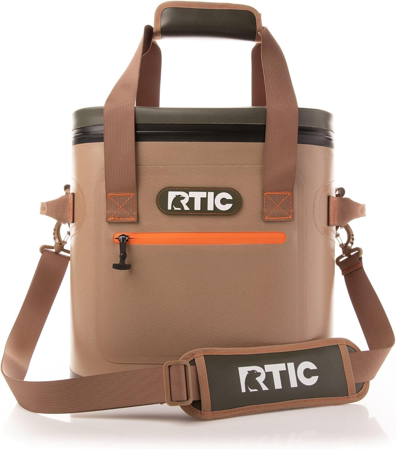 RTIC Ultra-Tough Soft Cooler 20 Can, Insulated Bag Portable Ice Chest Box for Lunch, Beach, Drink, Beverage, Travel, Camping, Picnic, Car, Trips, Floating Cooler Leak-Proof with Zipper