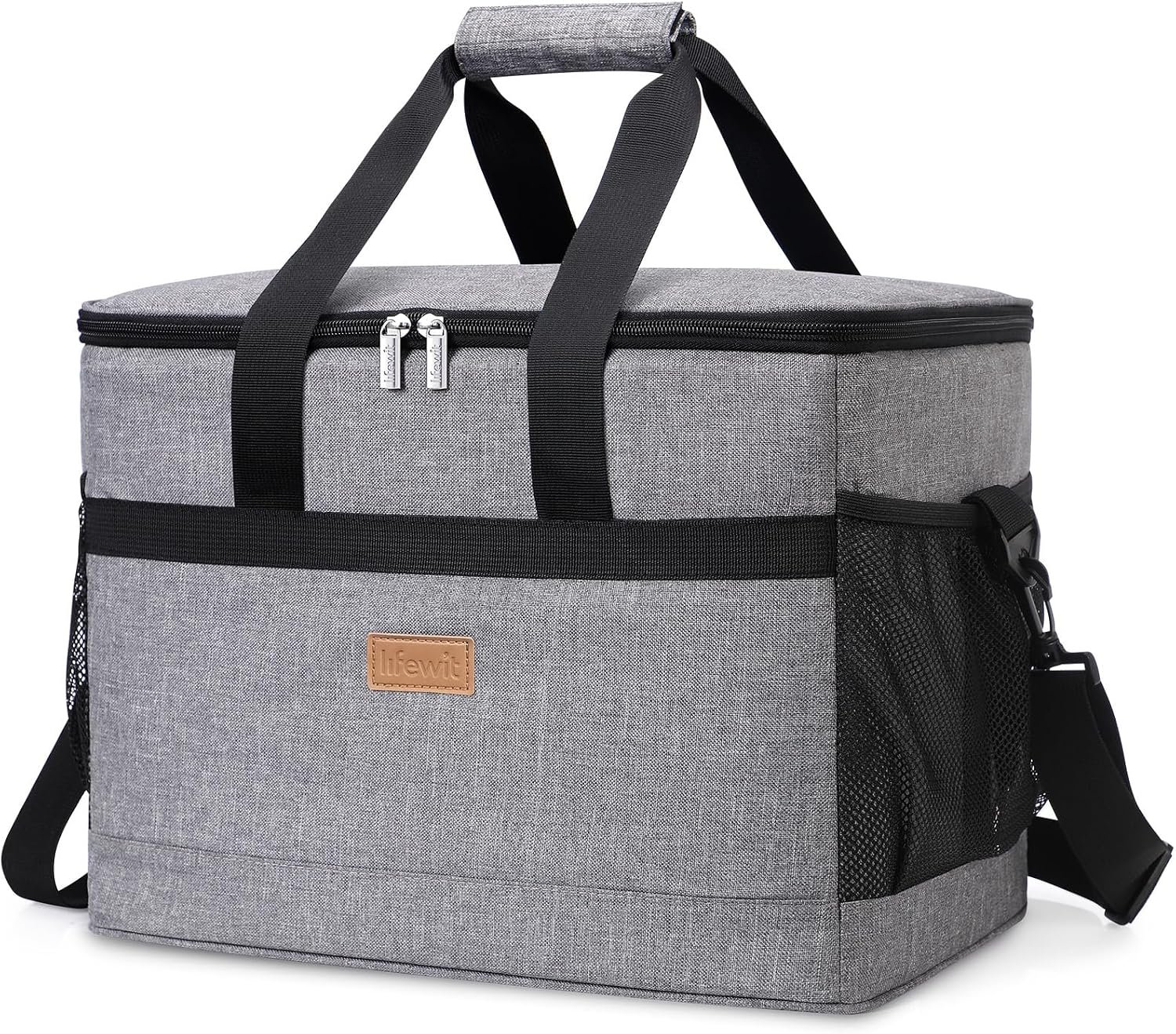 Lifewit Cooler Bag 30/50/60 Cans Collapsible and Insulated Large Lunch Bag Leakproof Soft Cooler Portable Tote for Camping/BBQ/Family Outdoor Activities