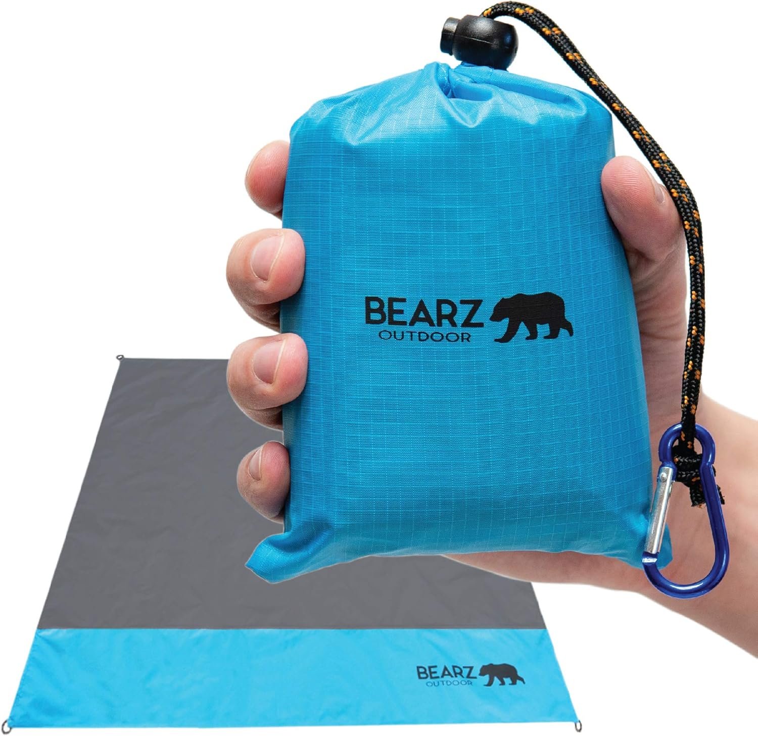 Pocket Blanket – Beach Blanket Waterproof Sandproof, Picnic Blankets Waterproof Foldable, Lightweight & Compact for Hiking, Camping, Travel, Festival Accessories