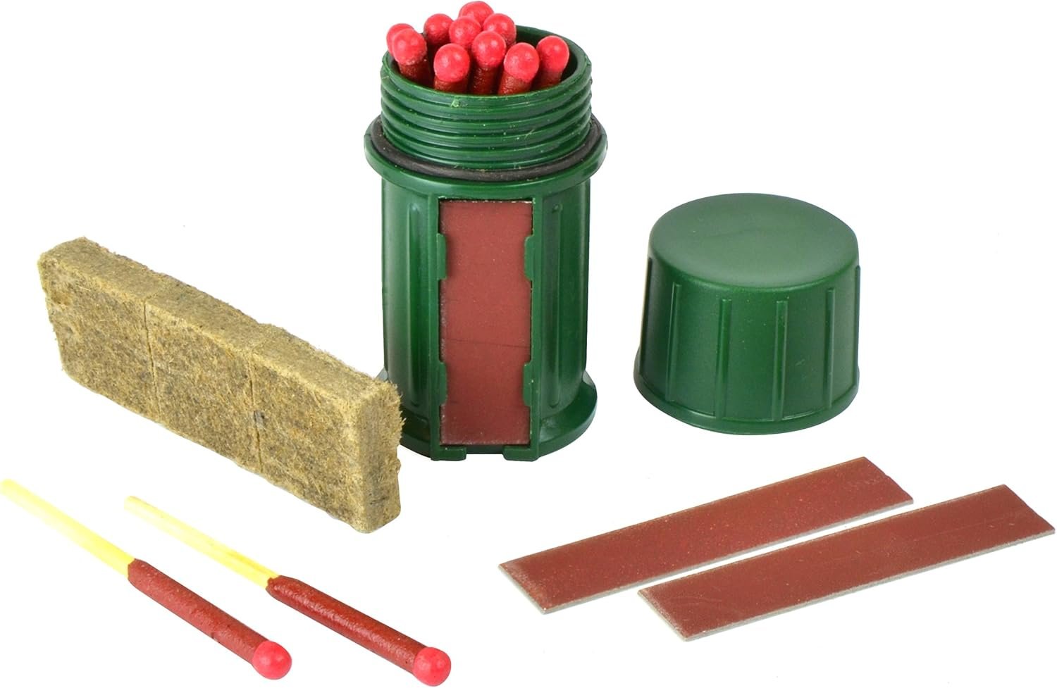 UCO Firestarter Kit, Includes Match Case, Sweetfire Tinder, and 12 Hurricane Matches