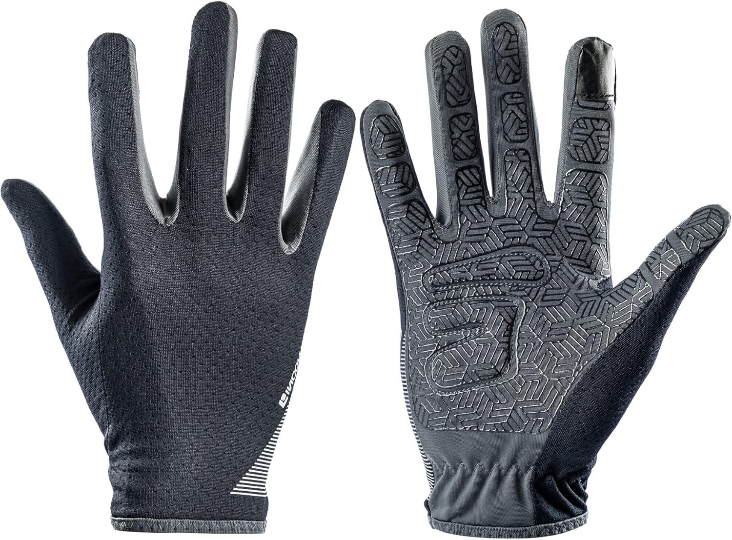 SUJAYU Full Finger Hiking & Cycling Gloves – Thin Gloves for Men & Women – UV Protection, Great for Adult Bikes, Driving & Gym