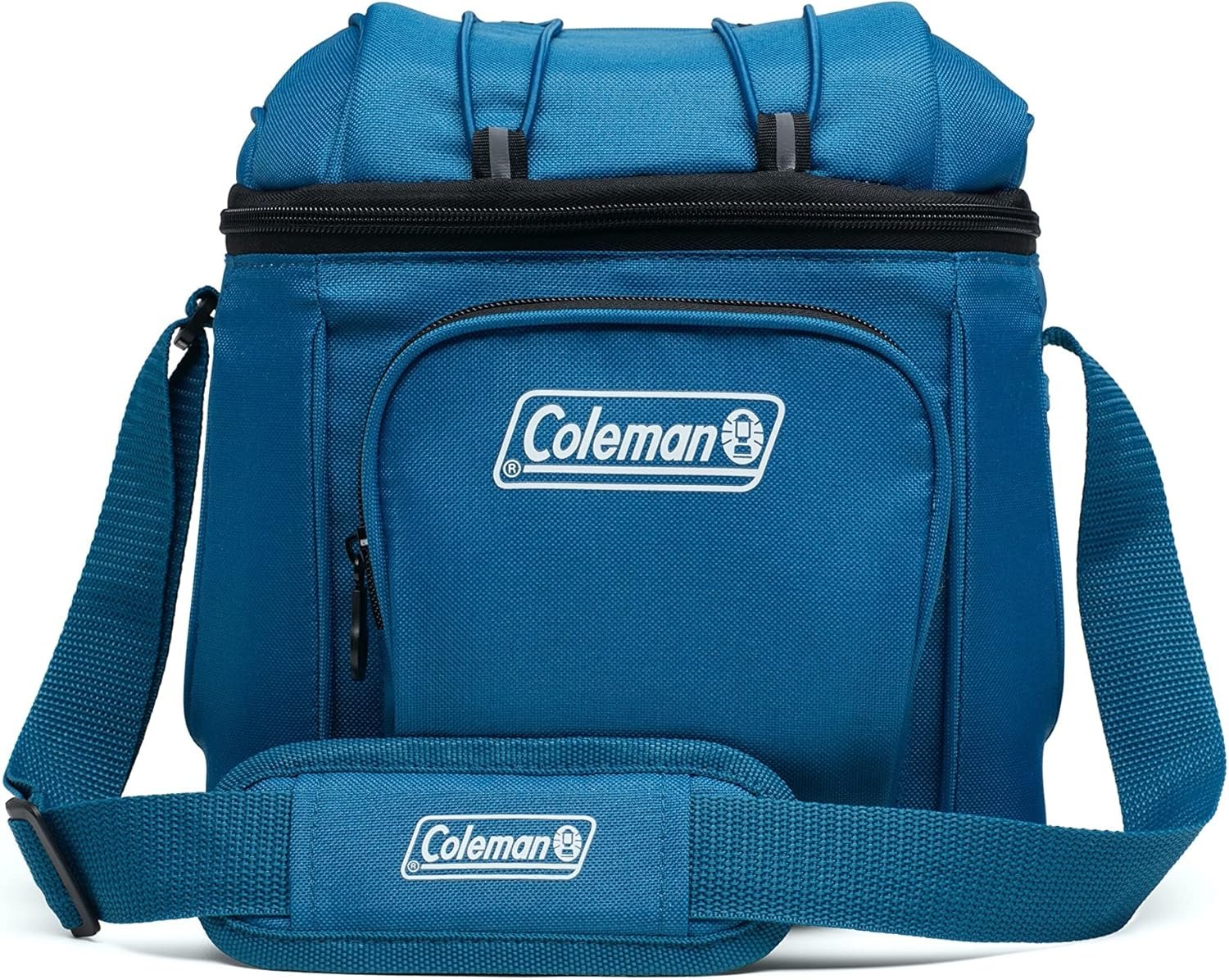 Coleman Chiller Insulated Soft Cooler, Leakproof 9/16/30 Can Cooler with 12+ Hour Ice Retention, Made with Recycled Materials, Great for Lunch, Camping, Beach, Pool, Sports, & More
