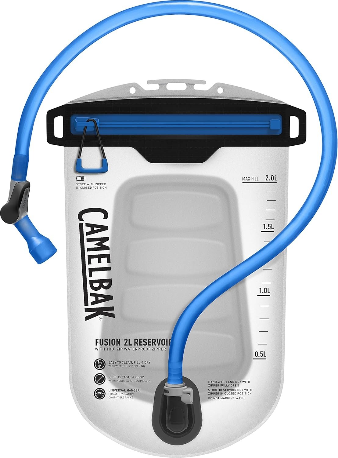 CamelBak Fusion Hydration Reservoir with TRU Zip Waterproof Closure, Leak Proof Water Bladder