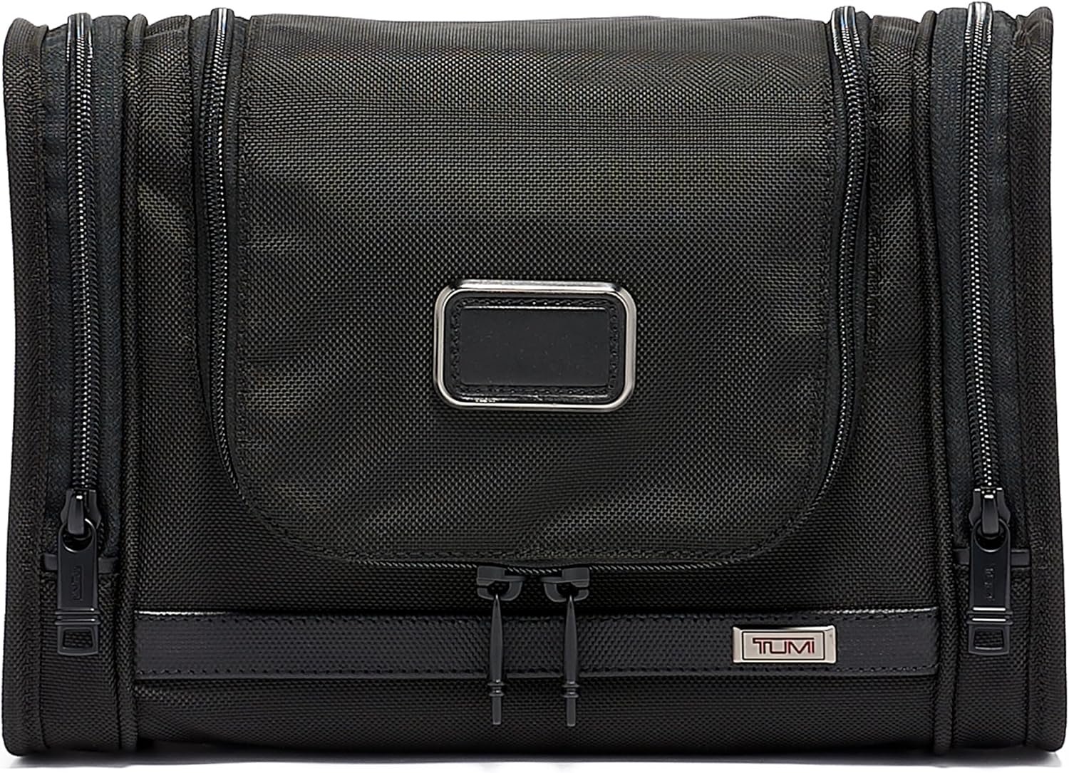 TUMI – Alpha Hanging Travel Kit – Toiletries and Cosmetics Organizer – Travel Essentials Bag with Hooks & Pockets – Black